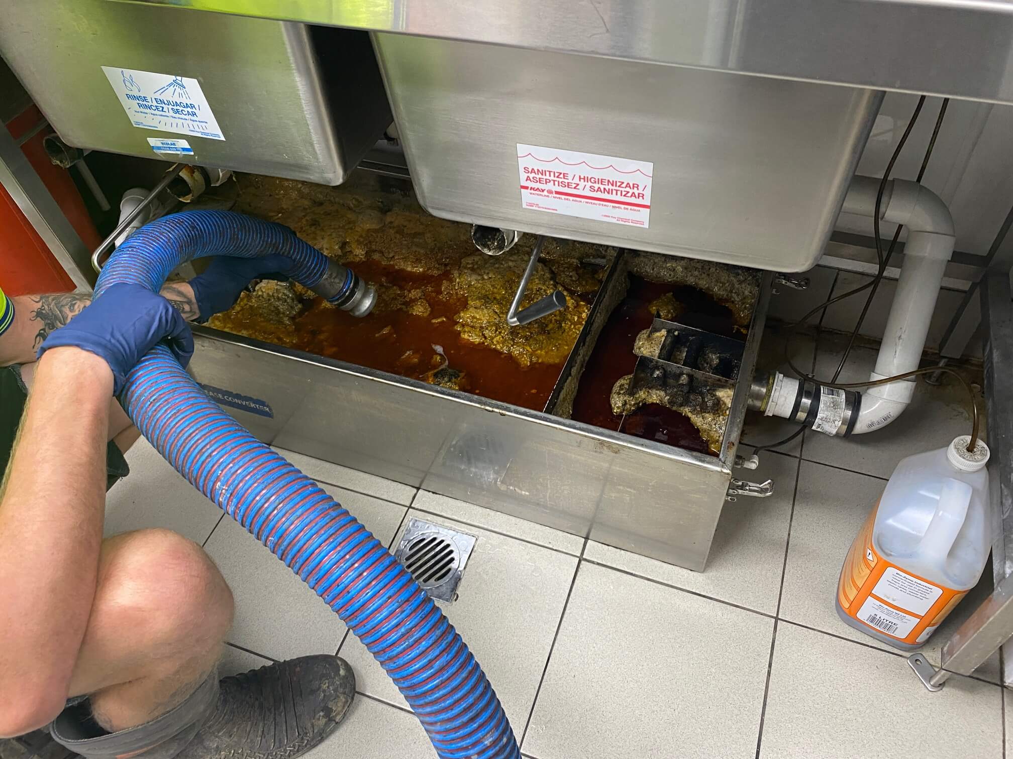 Grease Trap Cleaning in Rock Island